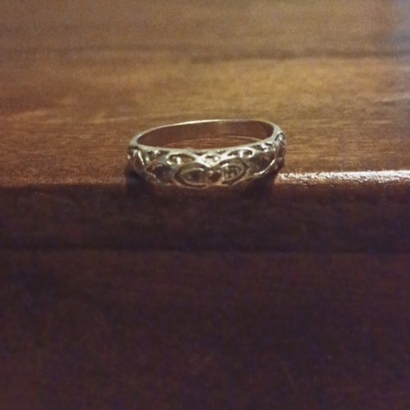 9.25 Sterling Silver Womans Open Ring sz 8.5 - Picture 4 of 8